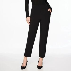 Dynamite Kendall Slim  Straight Trouser Black Size 10
